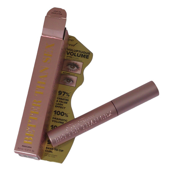 Too Faced Better than Sex Mascara Full Size (8.0 mL/0.27 Fl. Oz.) New in Box - Picture 1 of 7